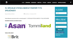 Desktop Screenshot of klubmorcat.cz